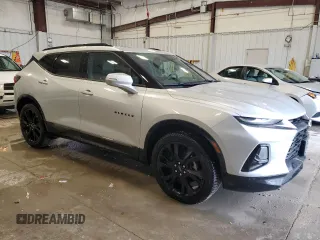 2019 Chevrolet Blazer RS with VIN 3GNKBJRS7KS655188, listed as a Copart auction lot 58039685 with 102,148 mi miles and Non repairable. Bid and sale history available at DreamBid. Image 4.