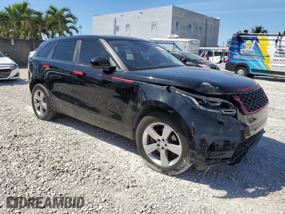 2018 Land Rover Range Rover Velar S z VIN SALYB2RN4JA713933, wystawiony jako Copart lot #48018505 z przebiegiem 62 358 mil mil oraz Szkoda całkowita • Salvage title. Historia ofert i sprzedaży dostępna na DreamBid. Obrazek 4.