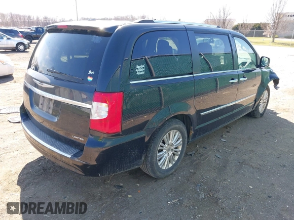 2015 Chrysler Town & Country Limited Platinum with VIN 2C4RC1GG2FR529357, listed as a IAAI auction lot 41924159 with 220,575 mi miles and . Bid and sale history available at DreamBid. Image 4.