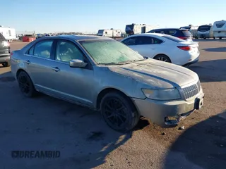 2008 Lincoln MKZ with VIN 3LNHM28T78R610163, listed as a IAAI auction lot 40596301 with 0 mi miles. Bid and sale history available at carsss.com. Image 1.