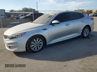 2018 Kia Optima EX with VIN 5XXGU4L33JG238375, listed as a Copart auction lot 83445984 with 104,868 mi miles and Non Repairable. Bid and sale history available at carsss.com. Image 1.
