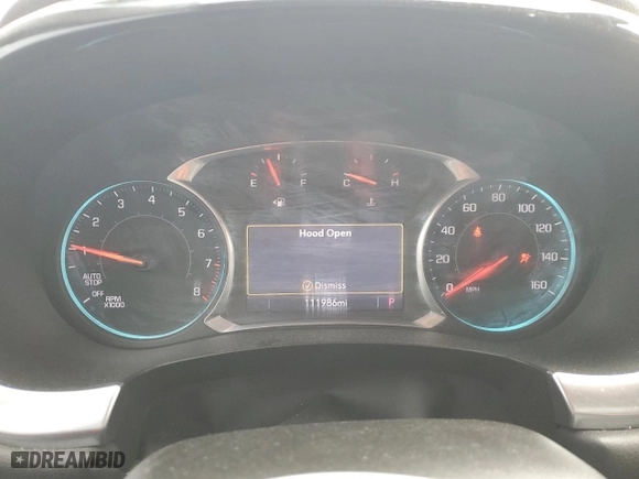 2020 Chevrolet Traverse LT Cloth with VIN 1GNERGKW0LJ265609, listed as a Copart auction lot 82881264 with 111,986 mi miles and Salvage Title. Bid and sale history available at carsss.com. Image 9.