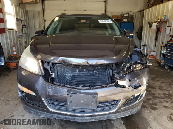 2014 Chevrolet Traverse LT with VIN 1GNKVGKD9EJ171910, listed as a Copart auction lot 51678575 with 166,939 mi miles and Salvage Title. Bid and sale history available at carsss.com. Image 5.
