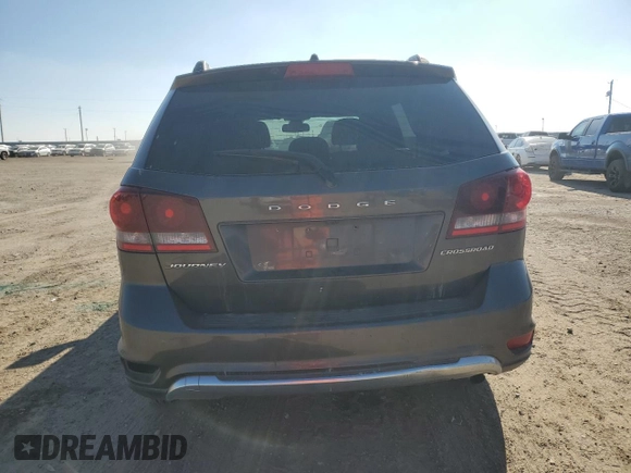 2019 Dodge Journey Crossroad with VIN 3C4PDCGB1KT841164, listed as a Copart auction lot 87814655 with 107,589 mi miles and Salvage Title. Bid and sale history available at DreamBid. Image 6.