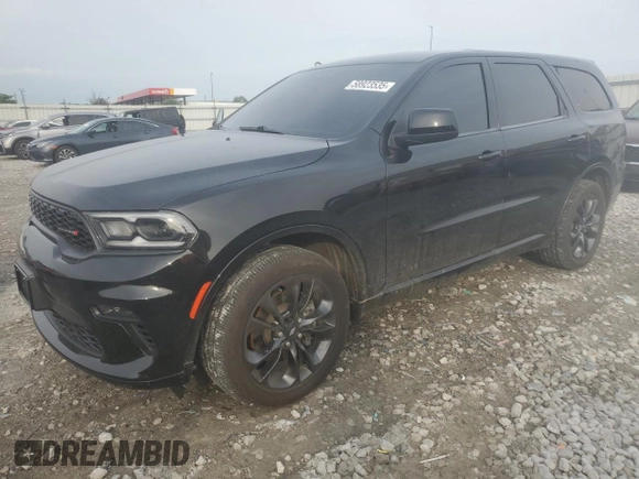 2021 Dodge Durango GT Plus with VIN 1C4RDJDG6MC683450, listed as a Copart auction lot 58923535 with 59,114 mi miles and Salvage title. Bid and sale history available at DreamBid. Image 1.