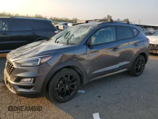 2019 Hyundai Tucson Sport z VIN KM8J3CAL9KU974363, wystawiony jako Copart lot #83878834 z przebiegiem 50 886 mil mil oraz Szkoda całkowita • Salvage title. Historia ofert i sprzedaży dostępna na DreamBid. Obrazek 1.