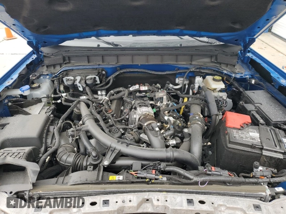 2023 Ford Bronco with VIN 1FMEE5DP5PLC02865, listed as a Copart auction lot 44365875 with 6,978 mi miles and Salvage Title. Bid and sale history available at DreamBid. Image 11.
