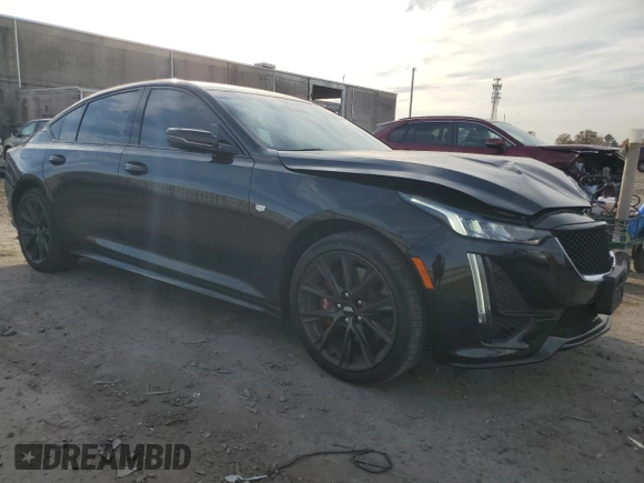 2023 Cadillac CT5 Sport z VIN 1G6DU5RK8P0103509, wystawiony jako Copart lot #79586944 z przebiegiem 27 753 mil mil oraz Szkoda całkowita • Salvage title. Historia ofert i sprzedaży dostępna na DreamBid. Obrazek 4.