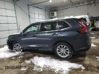 2024 Honda CR-V EX-L with VIN 2HKRS4H74RH427370, listed as a Copart auction lot 44397035 with 27,896 mi miles and Salvage Title. Bid and sale history available at carsss.com. Image 2.