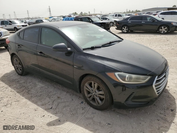 2018 Hyundai Elantra SEL with VIN 5NPD84LF7JH214831, listed as a Copart auction lot 49185075 with 105,403 mi miles and Salvage Title. Bid and sale history available at carsss.com. Image 4.