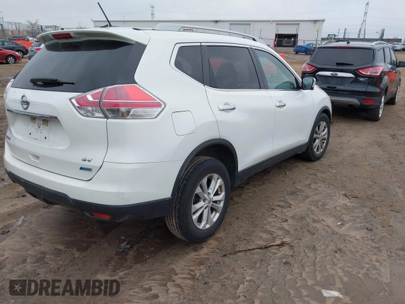 2014 Nissan Rogue SV with VIN 5N1AT2MT4EC790268, listed as a IAAI auction lot 41968063 with 167,389 mi miles and . Bid and sale history available at DreamBid. Image 4.