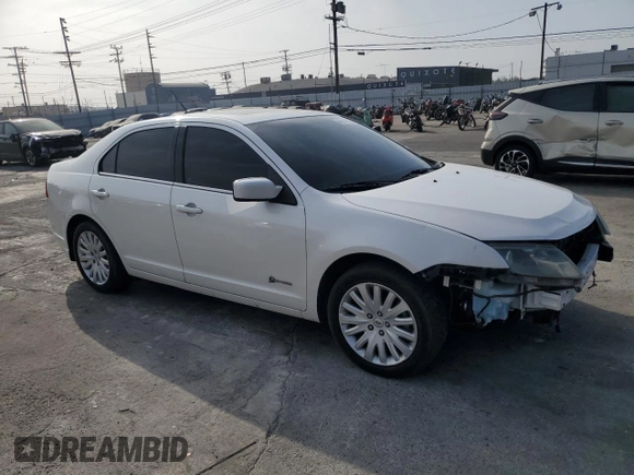 2010 Ford Fusion Hybrid with VIN 3FADP0L3XAR280889, listed as a Copart auction lot 86572184 with 95,172 mi miles and Salvage Title. Bid and sale history available at carsss.com. Image 4.
