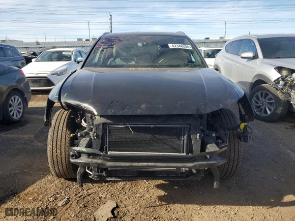 2020 Audi Q3 S line Premium Plus with VIN WA1EECF31L1086714, listed as a Copart auction lot 42348255 with 58,426 mi miles and Salvage Title. Bid and sale history available at carsss.com. Image 5.