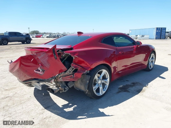 2016 Chevrolet Camaro 2LT with VIN 1G1FD1RS7G0140820, listed as a IAAI auction lot 41665790 with 73,556 mi miles. Bid and sale history available at carsss.com. Image 4.