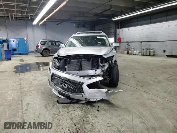 2020 Infiniti QX60 Luxe with VIN 5N1DL0MM3LC531312, listed as a Copart auction lot 49909255 with 58,839 mi miles and Salvage Title. Bid and sale history available at DreamBid. Image 12.