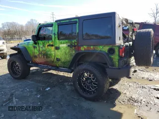 2018 Jeep Wrangler JK Unlimited Altitude with VIN 1C4BJWEG5JL863388, listed as a Copart auction lot 47398105 with 91,364 mi miles and Salvage Title. Bid and sale history available at carsss.com. Image 2.