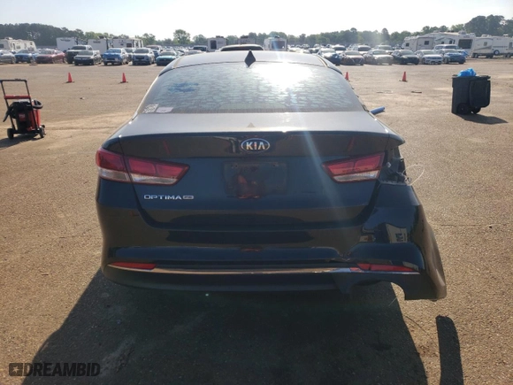 2017 Kia Optima LX with VIN KNAGT4L30H5132108, listed as a Copart auction lot 53157815 with 113,678 mi miles and Salvage Title. Bid and sale history available at carsss.com. Image 6.