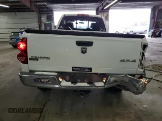 2007 Dodge Ram 2500 SLT with VIN 3D7KS28A67G834491, listed as a Copart auction lot 45046815 with 98,820 mi miles and Salvage Title. Bid and sale history available at carsss.com. Image 6.