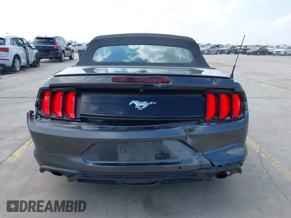 2019 Ford Mustang EcoBoost with VIN 1FATP8UH4K5161454, listed as a IAAI auction lot 42134519 with 94,256 mi miles and . Bid and sale history available at DreamBid. Image 16.