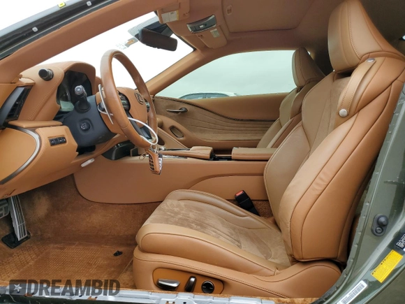 2021 Lexus LC with VIN JTHAP5AY5MA101289, listed as a Copart auction lot 47383855 with 23,260 mi miles and Salvage Title. Bid and sale history available at carsss.com. Image 7.