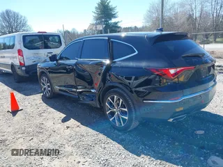 2022 Acura MDX w/Technology Package with VIN 5J8YD9H4XNL005460, listed as a IAAI auction lot 41727182 with 76,566 mi miles. Bid and sale history available at carsss.com. Image 3.