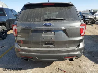 2019 Ford Explorer XLT with VIN 1FM5K7D81KGB39049, listed as a Copart auction lot 82164554 with 81,366 mi miles and Salvage Title. Bid and sale history available at carsss.com. Image 6.