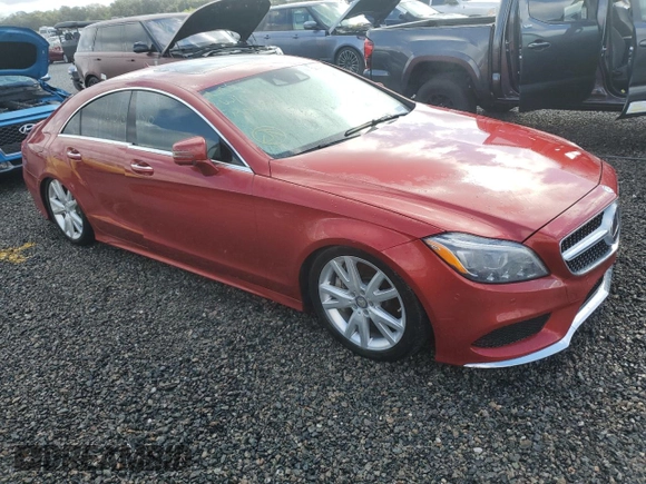 2016 Mercedes-Benz CLS with VIN WDDLJ9BB1GA166955, listed as a Copart auction lot 75085834 with 0 mi miles and Non Repairable. Bid and sale history available at carsss.com. Image 4.