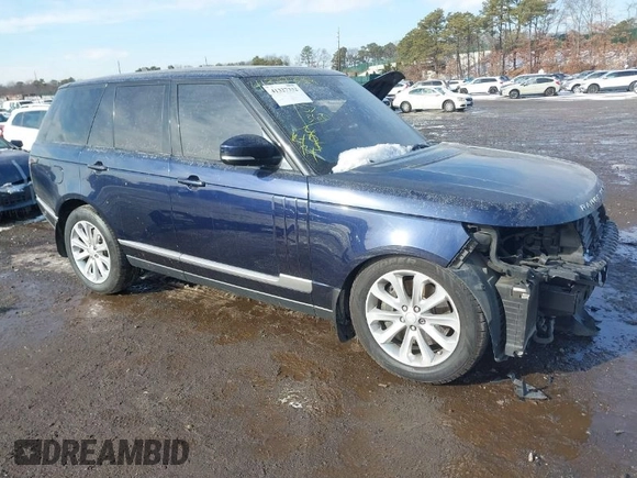 2016 Land Rover Range Rover HSE with VIN SALGS2PF6GA319978, listed as a IAAI auction lot 41327332 with 132,311 mi miles and . Bid and sale history available at DreamBid. Image 1.