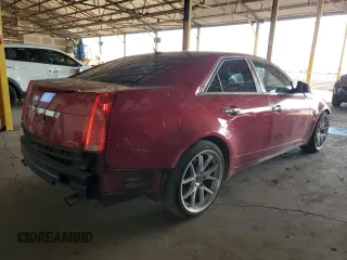 2008 Cadillac CTS RWD w/1SB with VIN 1G6DP57V880111342, listed as a Copart auction lot 73240484 with 88,146 mi miles and Salvage Title. Bid and sale history available at carsss.com. Image 3.