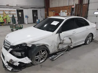 2013 Mercedes-Benz C-Class C 300 Sport with VIN WDDGF8AB7DA833263, listed as a IAAI auction lot 41904490 with 133,746 mi miles. Bid and sale history available at carsss.com. Image 6.