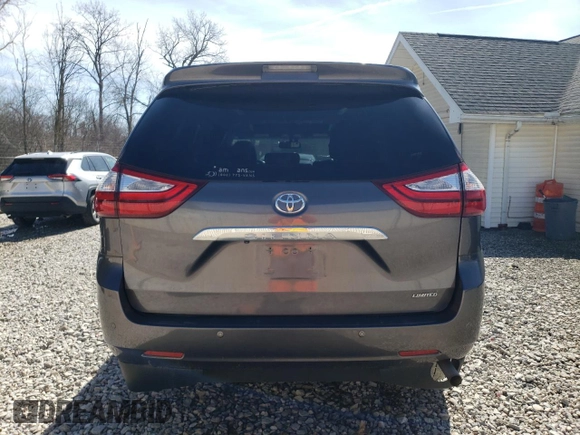 2017 Toyota Sienna XLE Auto Access Seat with VIN 5TDYZ3DC5HS871225, listed as a Copart auction lot 49915265 with 91,823 mi miles and Salvage Title. Bid and sale history available at carsss.com. Image 6.