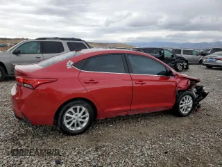2022 Hyundai Accent SE with VIN 3KPC24A69NE172530, listed as a Copart auction lot 77464064 with 12,106 mi miles and Salvage Title. Bid and sale history available at carsss.com. Image 3.