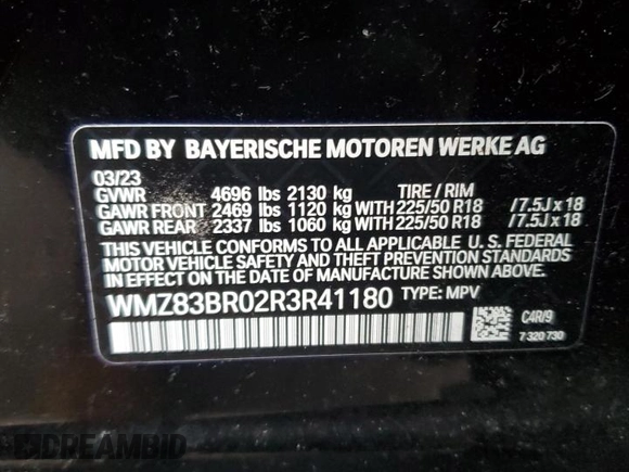 2024 MINI Countryman Cooper S with VIN WMZ83BR02R3R41180, listed as a Copart auction lot 88557455 with 17,406 mi miles and Non repairable. Bid and sale history available at DreamBid. Image 12.