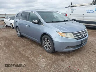 2011 Honda Odyssey EX-L с VIN 5FNRL5H64BB085479, выставлен на аукционе IAAI как лот 42404637 с пробегом 185 624 миль миль и . История ставок и продаж доступна на DreamBid. Изображение 1.