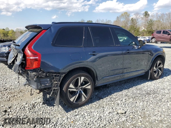 2022 Volvo XC90 R-Design with VIN YV4BR0CM2N1790736, listed as a Copart auction lot 49016424 with 88,425 mi miles and Salvage Title. Bid and sale history available at carsss.com. Image 3.