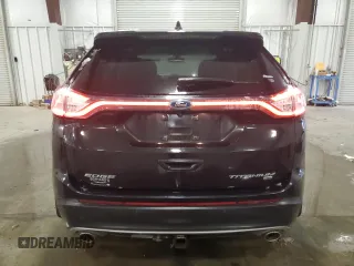 2015 Ford Edge Titanium with VIN 2FMTK4K82FBC34158, listed as a Copart auction lot 44114675 with 146,139 mi miles and Salvage Title. Bid and sale history available at carsss.com. Image 6.
