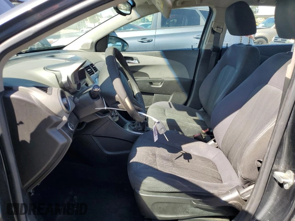 2012 Chevrolet Sonic LT with VIN 1G1JD5SH7C4187798, listed as a Copart auction lot 49811815 with 150,763 mi miles and Salvage title. Bid and sale history available at DreamBid. Image 8.