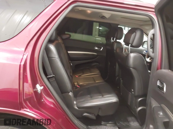 2017 Dodge Durango GT with VIN 1C4RDJDG2HC758070, listed as a IAAI auction lot 41898378 with 153,856 mi miles and . Bid and sale history available at carsss.com. Image 8.