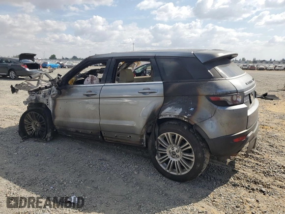 2013 Land Rover Range Rover Evoque Prestige Premium with VIN SALVV2BG3DH781058, listed as a Copart auction lot 72038914 with 0 mi miles and Salvage Title. Bid and sale history available at carsss.com. Image 2.