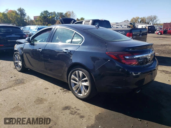 2014 Buick Regal Premium II with VIN 2G4GS5GX3E9188594, listed as a Copart auction lot 76417964 with Not provided miles and Salvage title. Bid and sale history available at DreamBid. Image 2.
