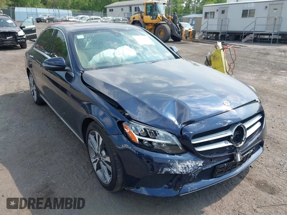 2021 Mercedes-Benz C 300 with VIN W1KWF8DB4MR631537, listed as a IAAI auction lot 42435864 with 11,807 mi miles and . Bid and sale history available at DreamBid. Image 6.