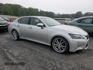 2013 Lexus GS 350 with VIN JTHBE1BL9D5008614, listed as a Copart auction lot 53536694 with 130,556 mi miles and Salvage Title. Bid and sale history available at carsss.com. Image 4.