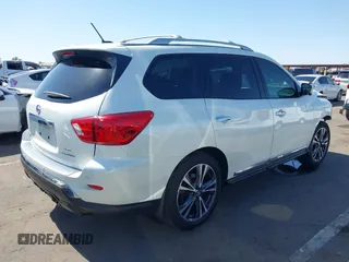 2017 Nissan Pathfinder SL with VIN 5N1DR2MM5HC623801, listed as a IAAI auction lot 42142474 with 110,175 mi miles and . Bid and sale history available at DreamBid. Image 4.