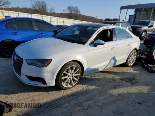 2016 Audi A3 2.0T Premium Plus with VIN WAUE8GFF1G1106834, listed as a Copart auction lot 65890952 with 63,563 mi miles. Bid and sale history available at carsss.com. Image 1.