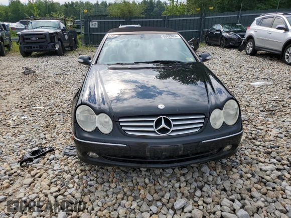 2005 Mercedes-Benz CLK 320 with VIN WDBTK65GX5T042891, listed as a Copart auction lot 60829694 with 189,085 mi miles and Salvage Title. Bid and sale history available at DreamBid. Image 5.