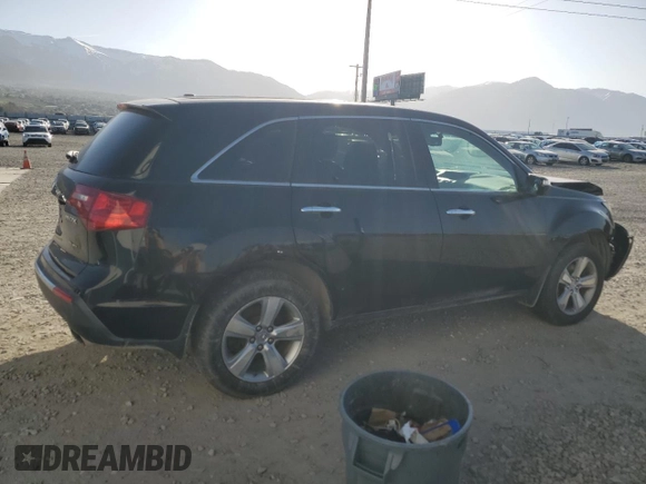 2010 Acura MDX with VIN 2HNYD2H21AH523544, listed as a Copart auction lot 50776055 with 236,933 mi miles and Salvage Title. Bid and sale history available at carsss.com. Image 3.