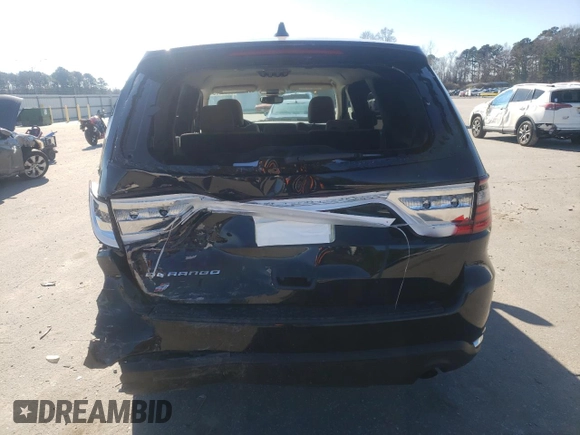 2021 Dodge Durango SXT Plus with VIN 1C4RDJAG8MC598730, listed as a Copart auction lot 87396654 with 82,437 mi miles and Non repairable. Bid and sale history available at DreamBid. Image 6.