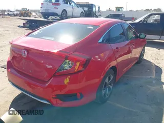 2019 Honda Civic Sedan LX with VIN 2HGFC2F6XKH537127, listed as a IAAI auction lot 41685303 with 54,749 mi miles. Bid and sale history available at carsss.com. Image 4.