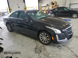 2016 Cadillac CTS Luxury Collection AWD with VIN 1G6AX5SS9G0129203, listed as a Copart auction lot 81398104 with 119,821 mi miles and Salvage Title. Bid and sale history available at DreamBid. Image 4.