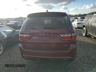 2022 Dodge Durango R/T Plus with VIN 1C4SDJCT0NC222634, listed as a Copart auction lot 85609924 with 26,692 mi miles and Salvage title. Bid and sale history available at DreamBid. Image 6.